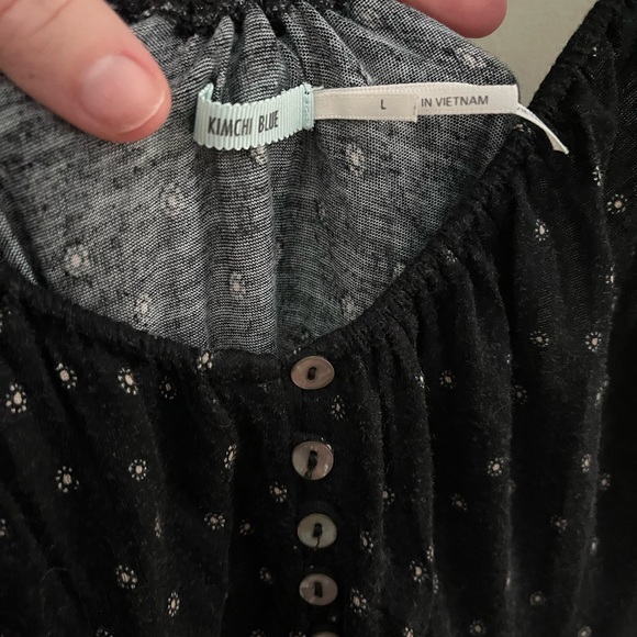 Free People, Kimchi Blue, flowing tank. L, excellent condition. - Picture 4 of 4